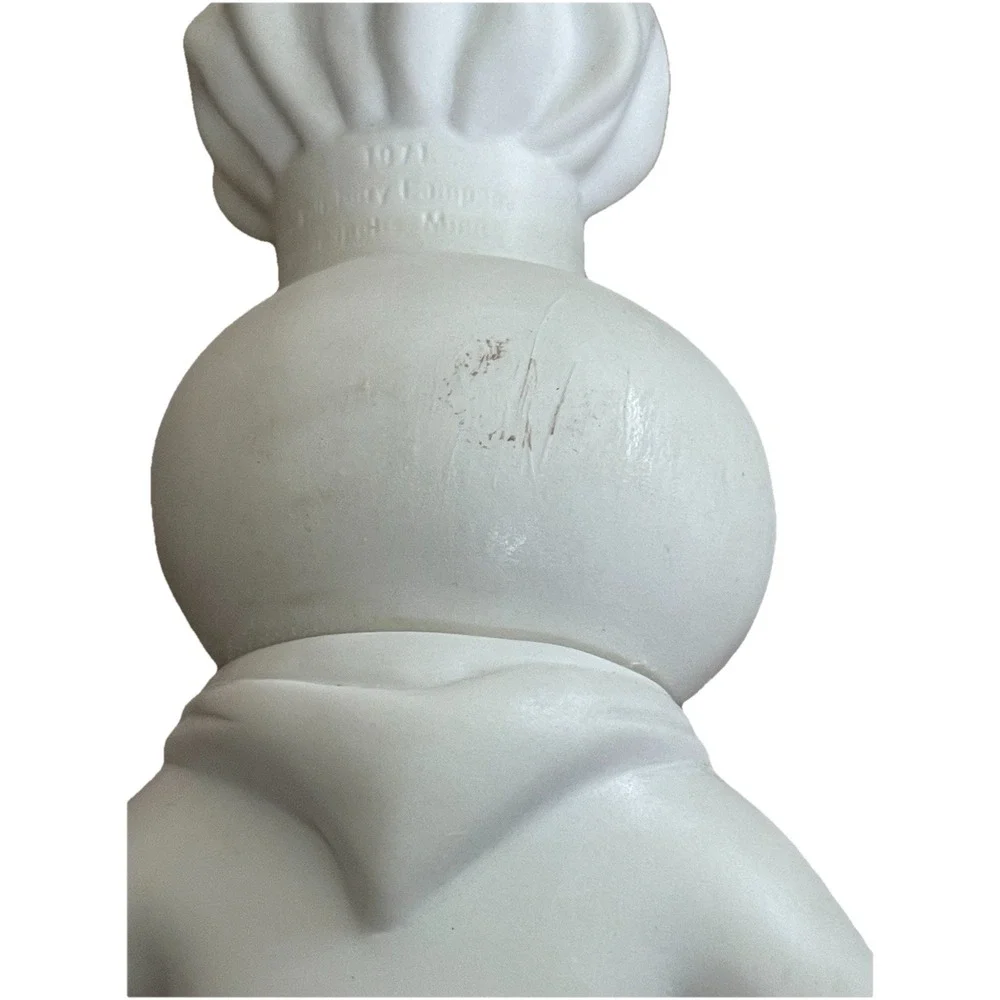 Vintage Pillsbury Dough Boy Figure 1971. 7 inch
